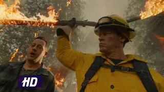 Playing With Fire (2019) - Fire-Fighting Tough Guys Scene 1 / M&S PLATFORM