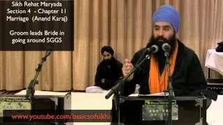 Why does Groom lead in Sikh Weddings? Equality? - Sikh Rehat Maryada