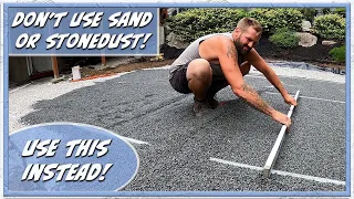 How To Screed For A Paver Patio (DIY)