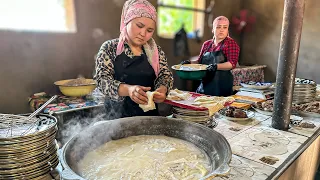 Kazakh cooks HORSE meat | BESHPARMAQ Delicious | Traditional Kazakh Foods