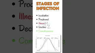 Stages of Infection or Disease in Microbiology #infection #microbiology