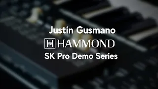 Justin Gusmano - Hammond SK Pro Mono Synth Engine Demo
