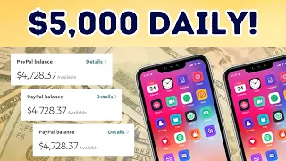 MAKE $5,000 DAILY With THESE 10 APPS! (Make Money Online PayPal 2023)