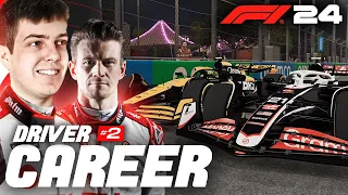 FIGHTING THE BIG TEAMS!? F1 24 Driver Career Mode | Part 2