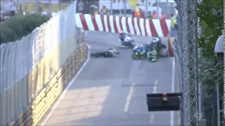 Macau GP 2019 Moto crash