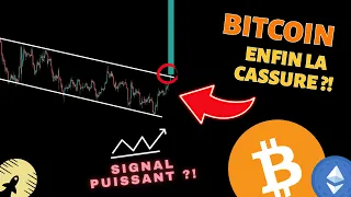 BITCOIN 😱 LA CASSURE EST EN COURS !! + ETHEREUM 😨 VA SUIVRE ?! - Analyse crypto monnaie fr btc eth