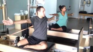 Conscious Movement Pilates Coral Gables: Mermaid with a Twist on Reformer