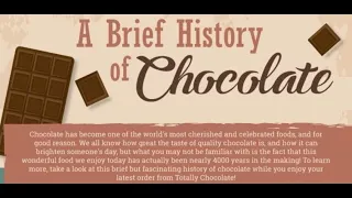 A Brief History Of Chocolate