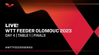 LIVE! | T1 | Day 4 | WTT Feeder Olomouc 2023 | Finals