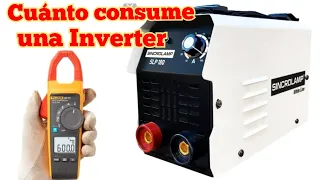 What electrical consumption does an inverter welder have?