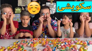 چاڵنجی خۆشترین تامەکانی سکویشی😍😋skuishi challenge