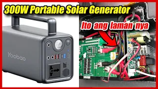 300W Yoobao Portable Solar Generator - Teardown Review [Tagalog]