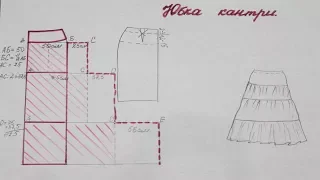 Юбка кантри. Моделирование юбки в стиле кантри