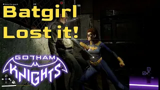 Batgirl loses it. - Gotham Knights