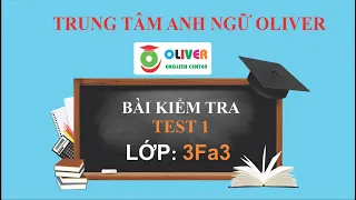 3Fa3- Hải Đăng- Test 1