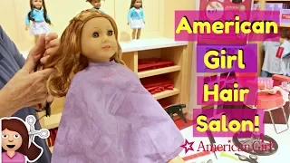 American Girl Doll Goes To AG Hair Salon!