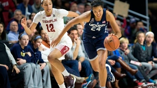 Women's Basketball Highlights - UConn 97, Temple 69