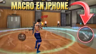 MACRO PARA IPHONE?! // COMO ACTIVAR MACRO EN IPHONE 6/7/8/10/11 // FREE FIRE 2023 👾⚙️