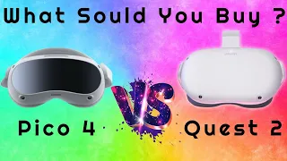 Pico 4 VR Vs Meta quest 2 What one is better and what should you buy ?