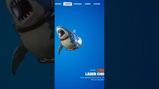 Super Clean Fortnite Skin Combo With LAZER SHARK Glider!