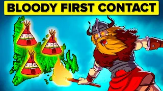 Bloody First Contact: Vikings vs Native American Tribes - Who Would Win?