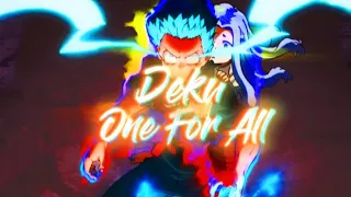 •AMV • One For All • || Edit || Capcut