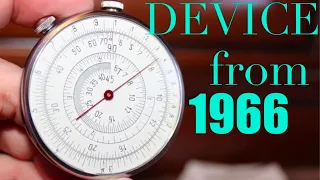 This is a calculator ! How does it work ? A circular logarithmic rule- explained with math.