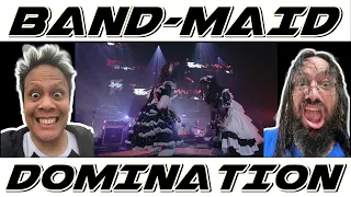Weebs React to BAND-MAID / DOMINATION (Official Live Video) **REACTION**
