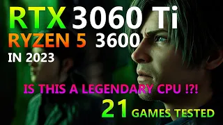 RTX 3060 Ti 8GO - Ryzen 5 3600 - Tested in 21 Games