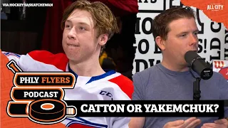 Berkly Catton vs. Carter Yakemchuk: who’s the better draft fit in Philadelphia? | PHLY Sports