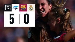 FC Barcelona vs Real Madrid CF (5-0) | Resumen y goles | Highlights Liga F