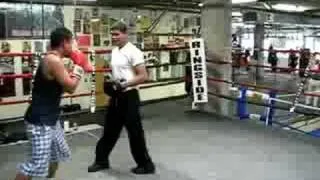 templo punching mitts w/ luisito espinosa