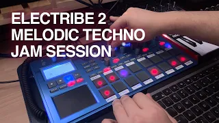 Korg Electribe 2 & Ableton Live 11 Melodic Techno Late Night Jam Session