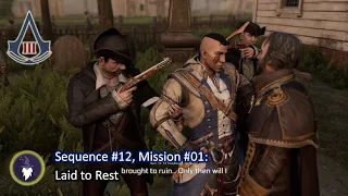ASSASSIN'S CREED III | SEQUENCE 12, MISSION 01 - LAID TO REST [100% SYNCHRONIZATION]