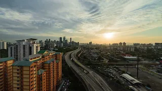 Time Lapse Day To Night City - Free Footage No Copyright 4K