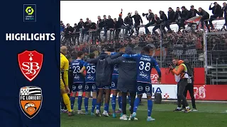 STADE BRESTOIS 29 - FC LORIENT (0 - 1) - Highlights - (SB29 - FCL) / 2021(2022