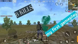 PUBG LITE GAMEPLAY "8 KILLS" AKM DAMAGE