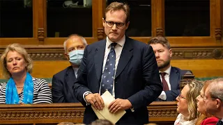 Afghanistan: MP Tom Tugendhat gives emotional speech in Parliament on Taliban takeover