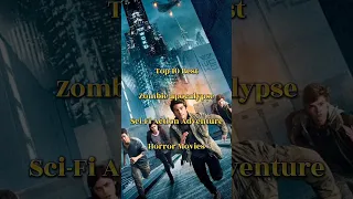 Top 10 Zombie apocalypse Sci-Fi Action Adventure and Horror movies list ||#shorts #shortsfeed #viral