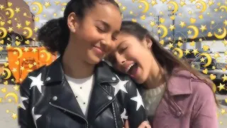 Olivia Rodrigo and Sofia Wylie literally being adorable to each other for 2 minutes and 22 seconds