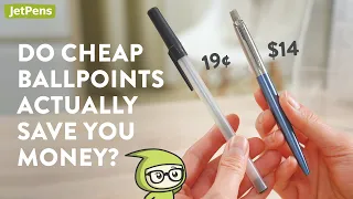 Is a Cheap Ballpoint Pen Actually Cheaper? 🖊✨ The Results Might Surprise You!