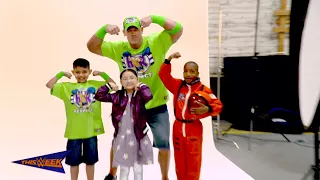 Go behind the scenes of John Cena's new Make-A-Wish video