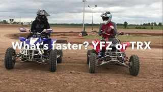 Yamaha YFZ 450r vs. Honda TRX 450r