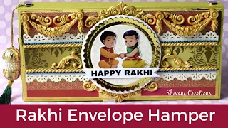 Rakhi Envelope Gift Hamper/ Decorative Shagun Envelope/ Money Wrap