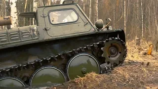 BOUGHT A TANK: We swam across the river, Broke in the forest!