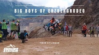 Yamaha Tenere 700, Ducati Desert X, and KTM 890 Adventure R Battle at Red Bull ErzbergRodeo