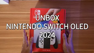 Re-Unbox Nintendo Switch OLED and its accessories | 2024