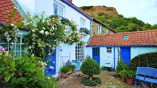 Runswick Bay Village Walk, English Countryside 4K