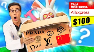 Compré CAJA MISTERIOSA DE LUJO CHINA en ALIEXPRESS por $100 📦❓