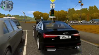 City Car Driving 1.5.8 - Audi A6 2019 l Normal Driving | 60FPS | G29